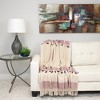 Parkland Collection,Transitional Vereigated Rectangle Throw - 4 of 4