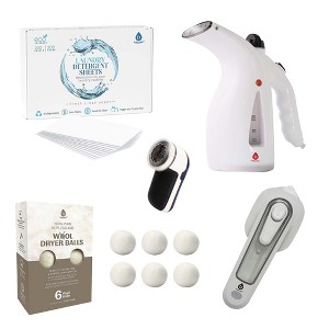 Pursonic Ultimate Laundry Care Bundle – Travel Steamer, Mini Iron, Fabric Shaver & More! - 1 of 4
