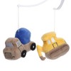 Bedtime Originals by Lambs & Ivy Construction Zone Musical Baby Crib Mobile - 3 of 4