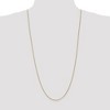 Black Bow Jewelry 1.25mm, 10k Yellow Gold, Box Chain Necklace - 2 of 4