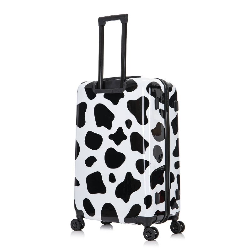InUSA PRINTS Lightweight Hardside Large Checked Spinner Suitcase - Cow, 5 of 17