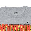 Seven Times Six Marvel Comics Wolverine Shirt Mens Snikt Adult Short Sleeve Graphic Tee Grey - 3 of 3