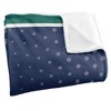 Mercyhurst University Logo Dots Silky Touch Blanket White 50x60 - 3 of 4