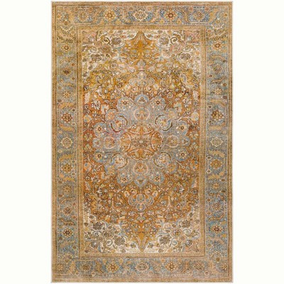 Mark & Day St Francisville Washable Woven Indoor Area Rugs Camel