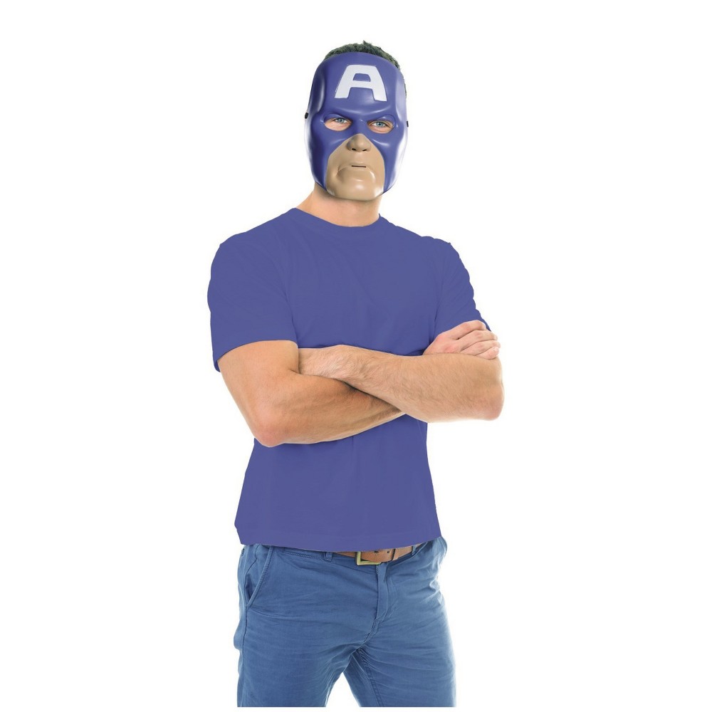 Men's Marvel Universe Captain America Costume Mask