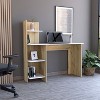 NicBex 47.2 Inch Home Office Desk with  4 Shelves for Study Room,Bedroom and Office - 2 of 4