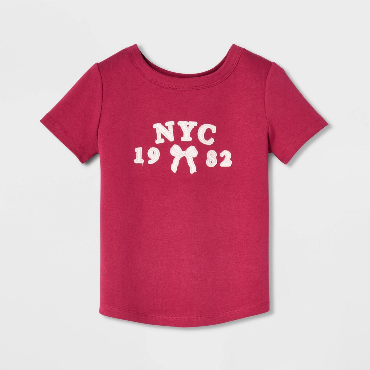 Girls' Short Sleeve Fitted Studded Graphic T-Shirt - Cat & Jack™ - thumbnail 6