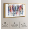 Art Remedy Doll Memories - Vibrant Reverie Reflections Colorful Abstract Wall Art Framed - 3 of 4