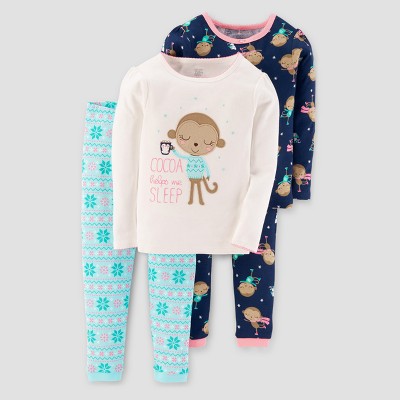 Carters discount monkey pajamas