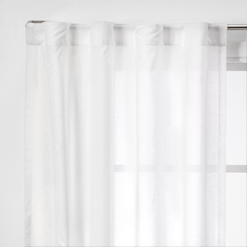 2pk 42 X95 Light Filtering Window Curtain Panels White Made By