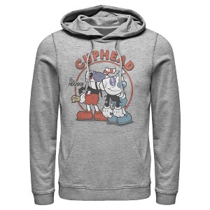 Men's Cuphead Knockout Winners Pull Over Hoodie - 1 of 4