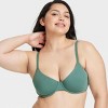 Women's Cotton Unlined Demi Bra - Auden™ - 4 of 4