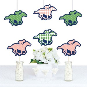 Big Dot of Happiness Kentucky Horse Derby - Decorations DIY Horse Race Party Essentials - Set of 20 - 1 of 4