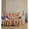 Kafthan Textile Muslin Striped Cotton Full Coverlet - 4 of 4