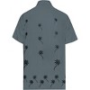 LA LEELA Men's Hawaiian Shirt Fashion Button Down Short Sleeves Holidays Aloha Party Casual Tops Summer Beaches Shirts for Mens - 2 of 4