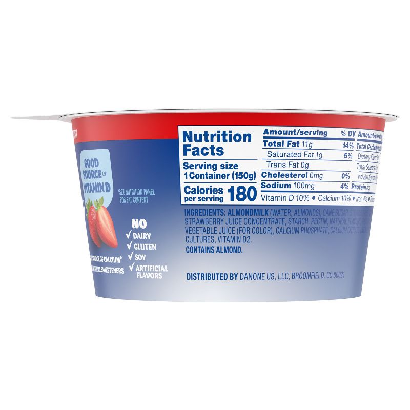 Silk Strawberry Almond Milk Yogurt Alternative - 5.3oz Cup, 6 of 11