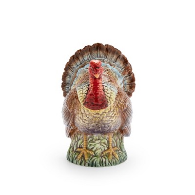 Spode Woodland Turkey Gravy Boat and Ladle - Perfect for Thanksgiving,