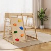COZONY 8-in-1 Wooden Climber Playset for Kids, Indoor Outdoor Jungle Gym with Slide and Swing for Toddlers and Children - 4 of 4
