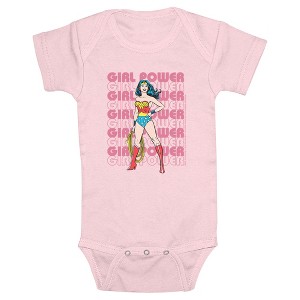 Infant's Wonder Woman Girl Power Bodysuit - 1 of 3