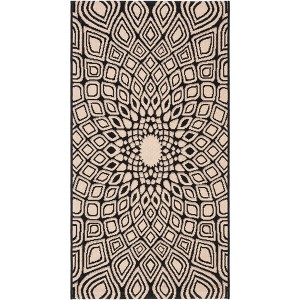 Courtyard CY6616 UV & Stain Resistant Non-Shedding Power Loomed Indoor/Outdoor Rugs - Safavieh - 1 of 4