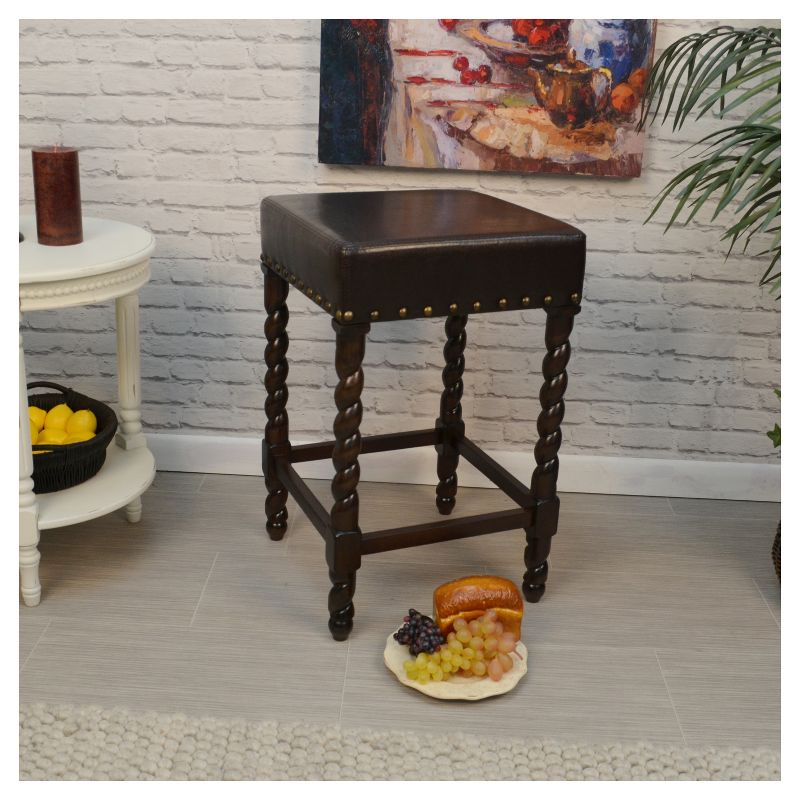24" Cadmus Counter Height Barstool - Carolina Chair & Table, 3 of 5