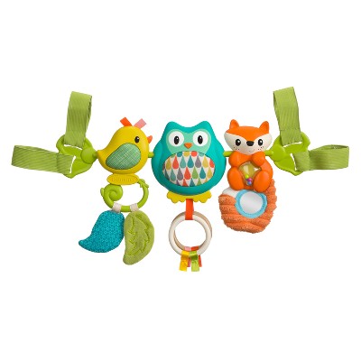 infantino gaga spiral car seat activity toy