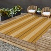 Little Arrow Design Co ivy stripes mustard Rug - Deny Designs - 3 of 3