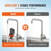 VEVOR Water Diaphragm Pump, 12V DC, 5.5 GPM Flow, 70 PSI Rated Pressure (40-100 PSI Adjustable), 1/2" MNPT Self Priming Sprayer Pump, Orange - 3 of 4