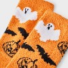 Women's Halloween Icons Cozy Crew Socks - Hyde and EEK! Boutique™ Black/Orange/White 4 - 10 - 3 of 3