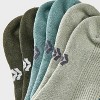 Men's Tonal Quarter 3pk Crew Socks - All In Motion™ 6-12 - 3 of 3