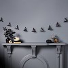 72" Witch Hat Decorative Wall Garland Black - Hyde and EEK! Boutique™ - 2 of 3