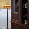 Amora Lighting Tiffany Style Tulips Floor Lamp With Handcrafted 18-Inch Shade - 3 of 4
