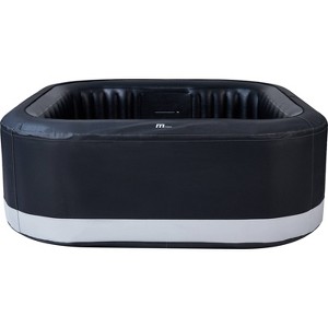 MSpa Portland Square Bubble Spa with Thermal Cover 245 Gal 132 Electric 110 Volt AC Inflatable Hot Tub - 1 of 4
