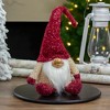 Northlight Chubby Smiling Gnome Plush Christmas Figure - 17" - Ivory and Red - 2 of 4
