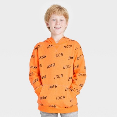 Boys' French Terry 'Boo!' Hoodie - Cat & Jack™