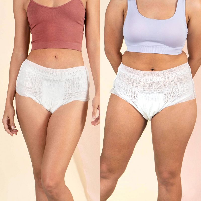 Rael Organic Cotton Overnight Period Underwear - Unscented - S/M - 10ct, 4 of 9