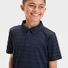 Boys' Textured Golf Polo Shirt - All In Motion™ - 3 of 3
