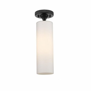 Crown Point - 1 Light Flush Mount In Industrial Style-15 Inches Tall and 3.88 Inches Wide - 1 of 1