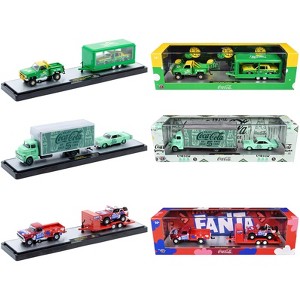 Auto Haulers "Soda" Set of 3 pieces Release 41 Limited Edition to 8200 pieces Worldwide 1/64 Diecast Models by M2 Machines - 1 of 4