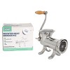 Lehman's Clamp-Down Meat Grinder #12, Manual Hand-Cranked Stainless Steel Meat Grinder for Home Use, Easy to Clean and Store - 2 of 4