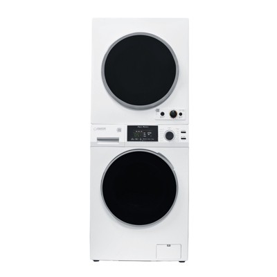 Equator PET STACKABLE 13 lbs EW 826 Washer 1.6cf + ED 850S Vented Sensor Knob Dryer 3.5cf