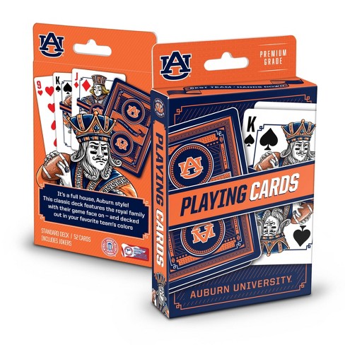 NCAA Auburn Tigers Classic Series Playing Cards - image 1 of 4