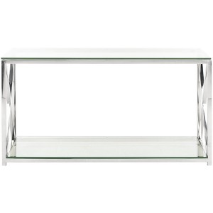 Hayward Console - FOX9009A - Silver - Safavieh Couture - 1 of 4