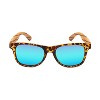 Coyote Wood Black Orange Tortoise Walnut Brown Eyeglasses 52mm Custom L&R Lenses - 2 of 4