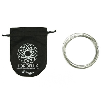 Flowtoys ToroFlux Interactive Kinetic Sculpture Metal Spring Flow Toy