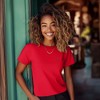 Dalix Womens Lil Cherry Jersey Tee - 3 of 4