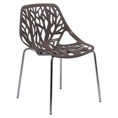 LeisureMod Asbury Stackable Dining Chair