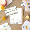 Paper Junkie 48-Pack Stationary Cards with Envelopes, Blank Note Watercolor Feather Design for All Occasions, Bulk Set, 4 x 6 inches - 2 of 4