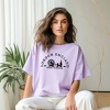 Simply Sage Market Women's Embroidered London England Short Sleeve Garment Dyed Tee - 2 of 3
