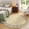 coucheta Multi-size Washable Area Rugs for Living Room, Modern Non-Slip Low-Pile Carpet with Rubber Back, for Bedroom, Dining, Office, Entryway - 3 of 3